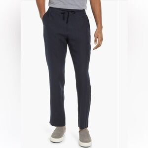 Vince lightweight linen 100% hemp M Men's Navy Drawstring Pants
